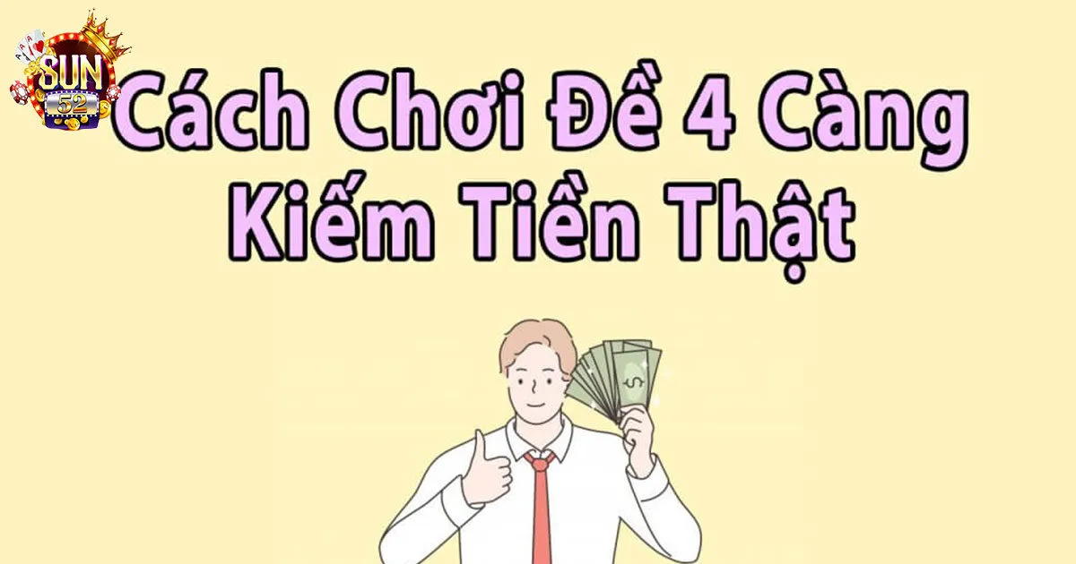 Một số cách bắt đề 4 càng chuẩn xác đến từ cao thủ