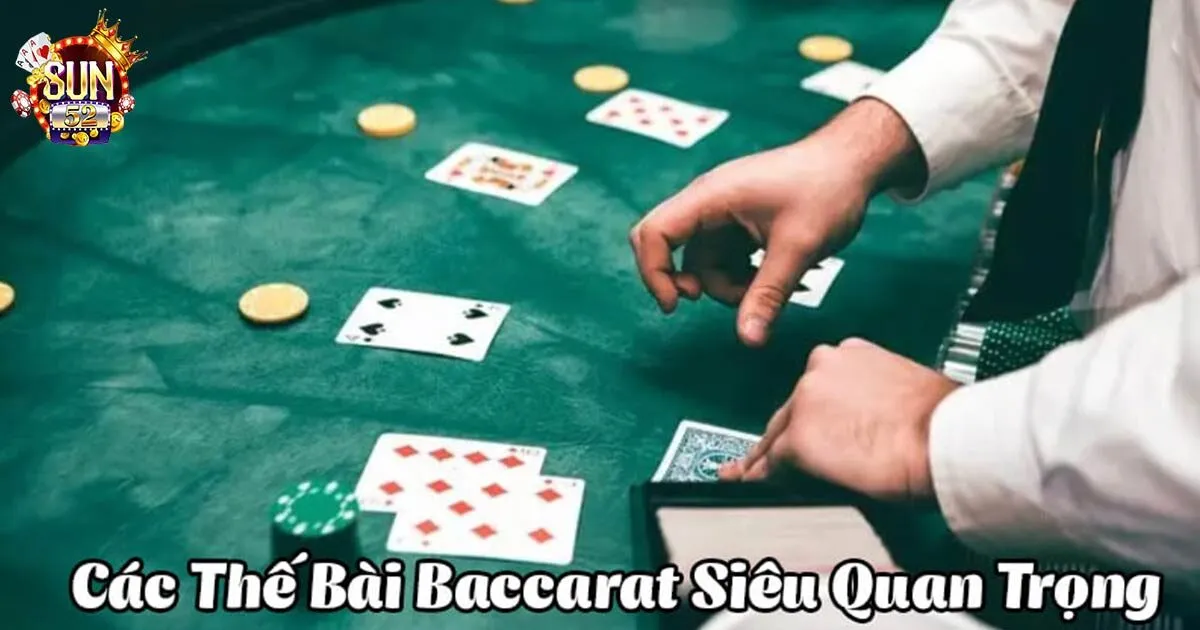 Các thế bài Baccarat - Cược nặng nhẹ